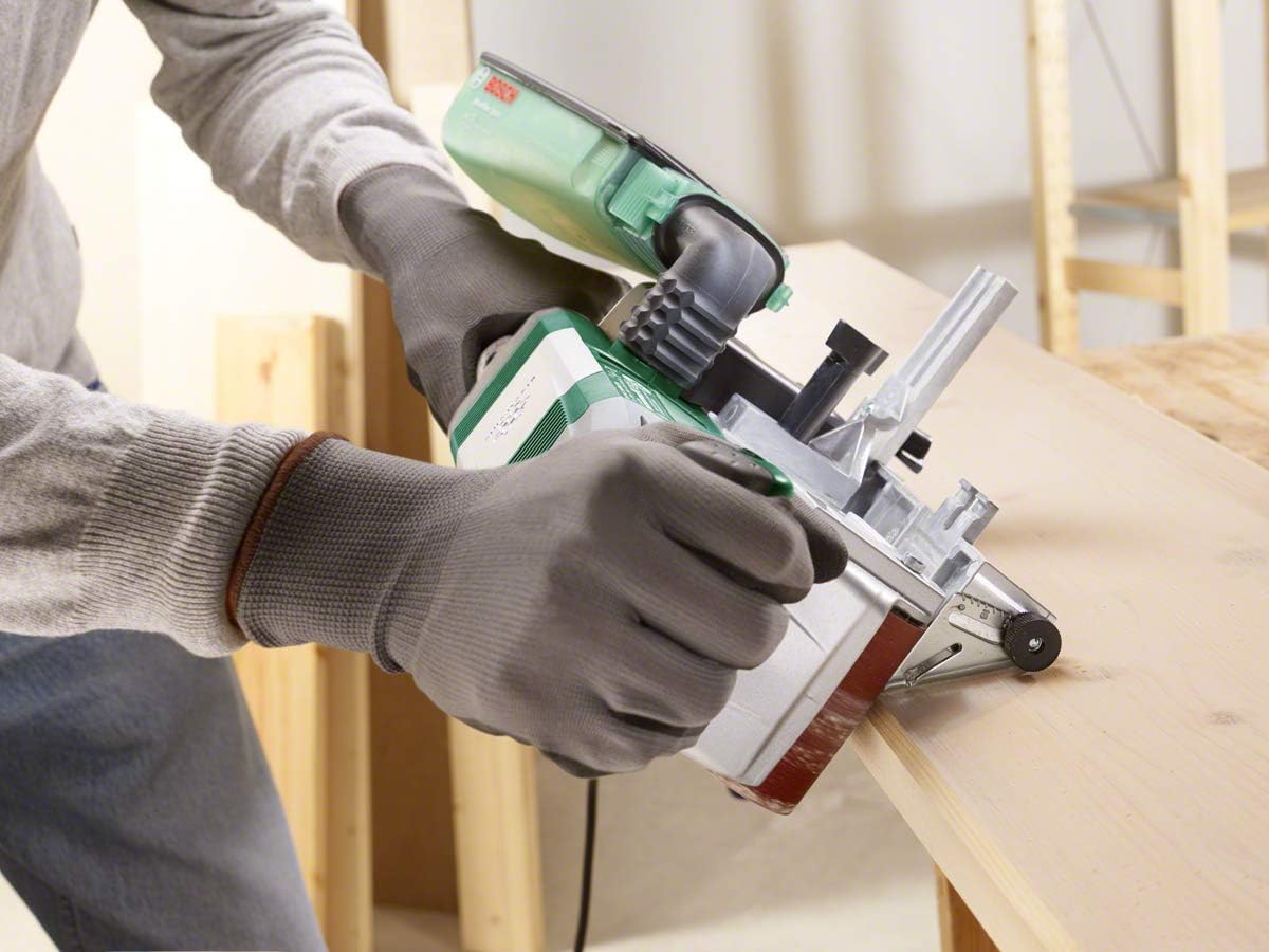 Thumbnail 6 de Bosch ponceuse à bande PBS 75 AE Set (750 W) avec système de centrage automatique