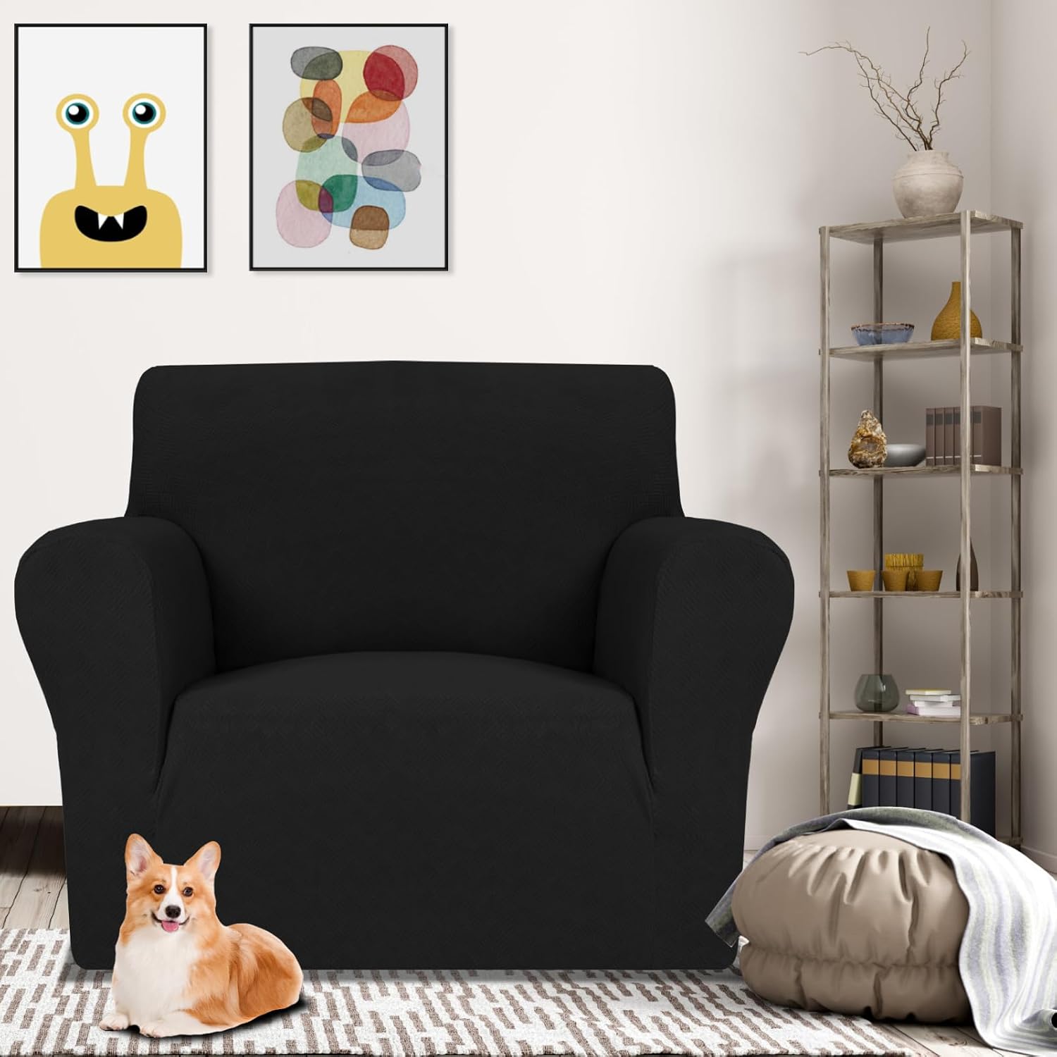 Detalle 2 de YSTELLAA Extensible Housse Canapé 3 Places 🛋