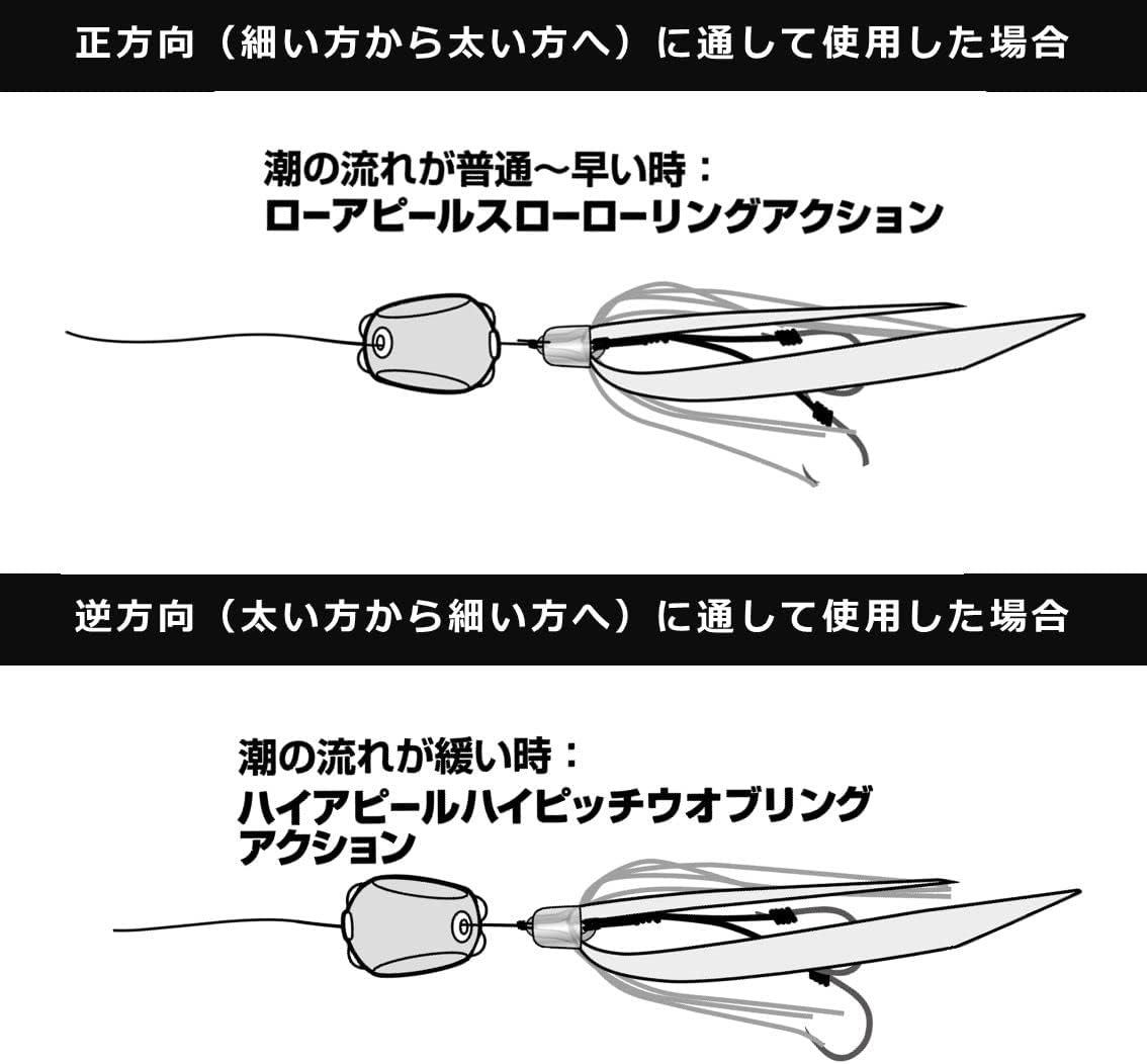 Thumbnail 4 de ダイワ 紅牙ベイラバーフリーβヘッド タイラバ用ヘッド・正逆付け対応、特殊樹脂パイプ採用
