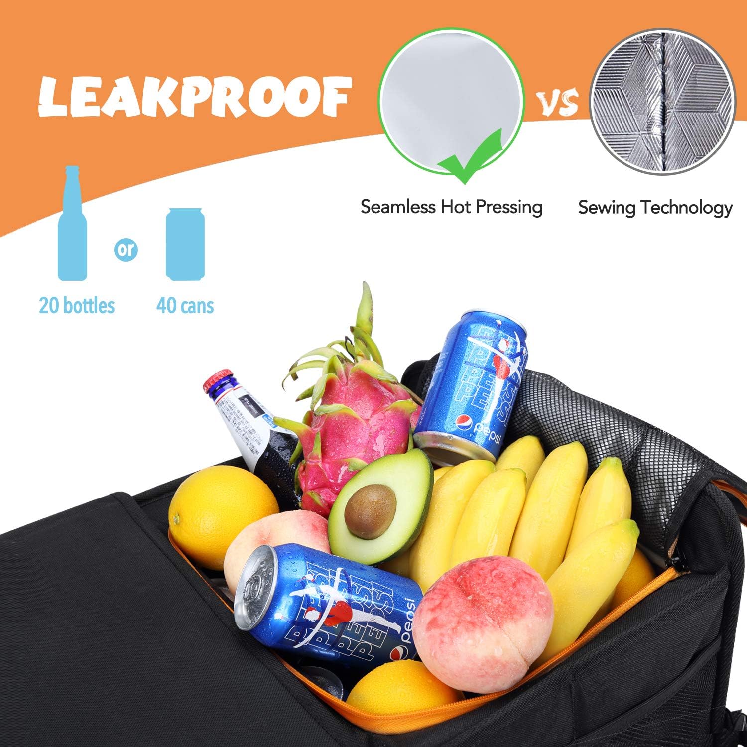 Thumbnail 6 de HEYTRIP Large Trunk Organizer with Cooler