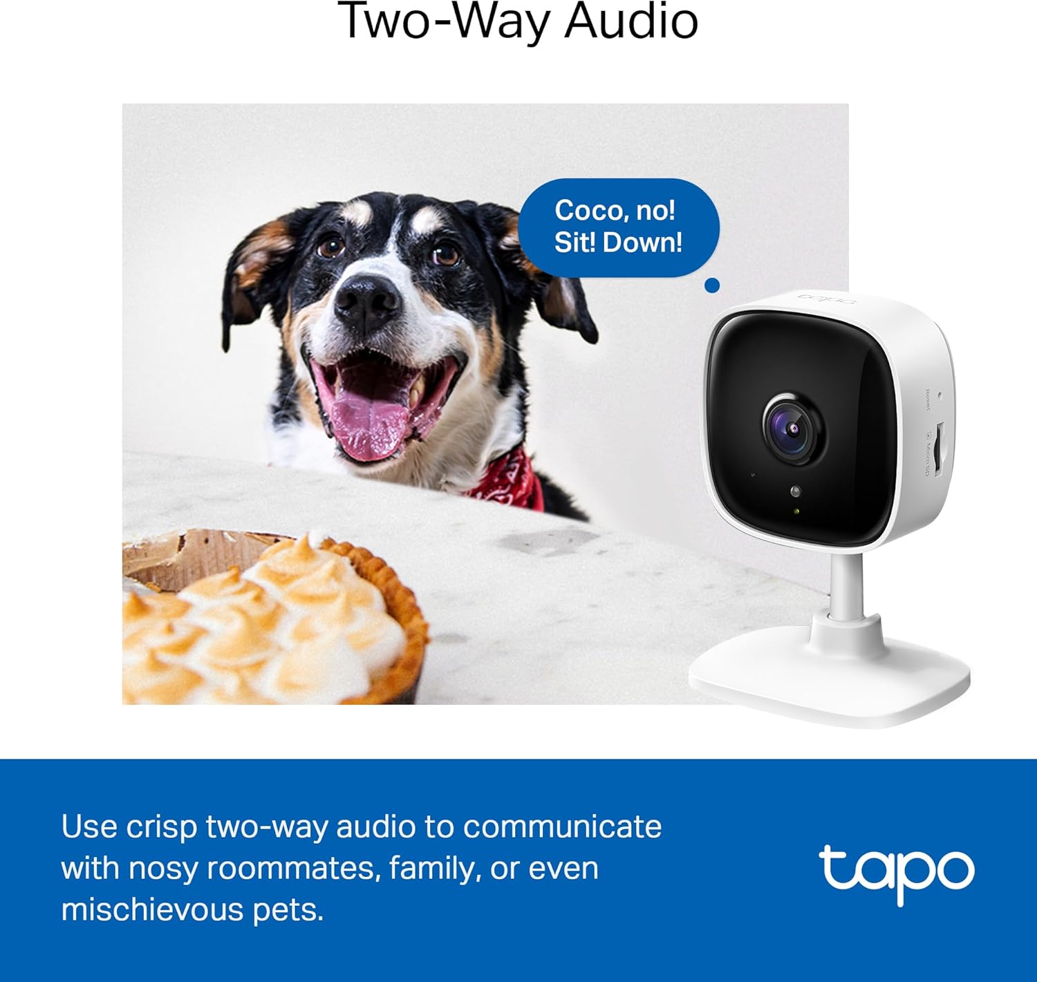 Thumbnail 6 de Tapo 1080P Indoor Security Camera for Baby Monitor C100【4-Pack】