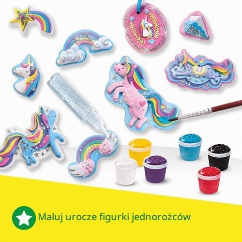 Detalle 2 de SES Creative 01359 – zestaw do odlewania i malowania gipsowych jednorożców