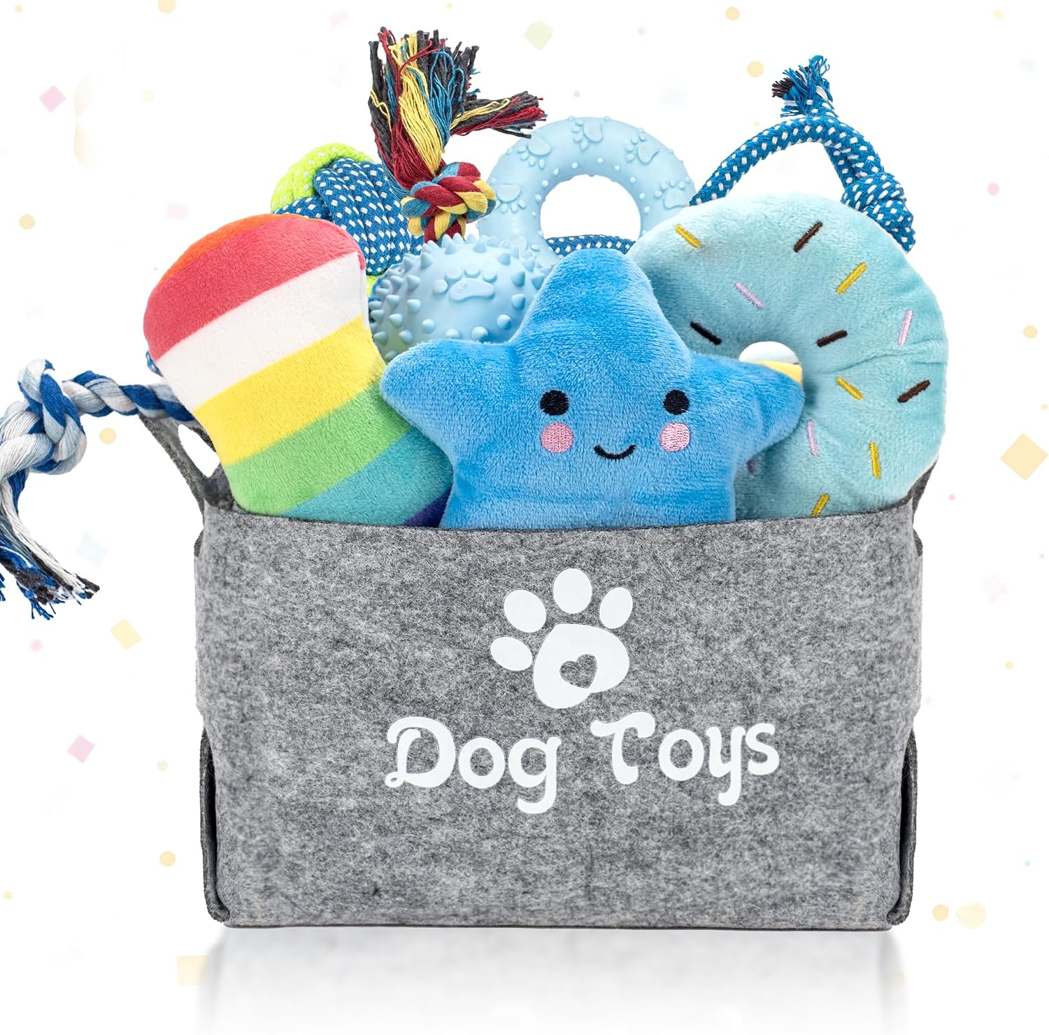 Detalle de Ousiya 12 Pack Puppy Teething Toys Set