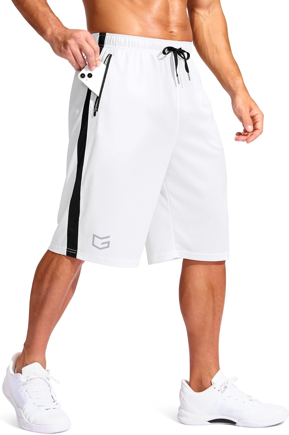 Detalle de G Gradual Men's Basketball Shorts, 11-Inch Inseam