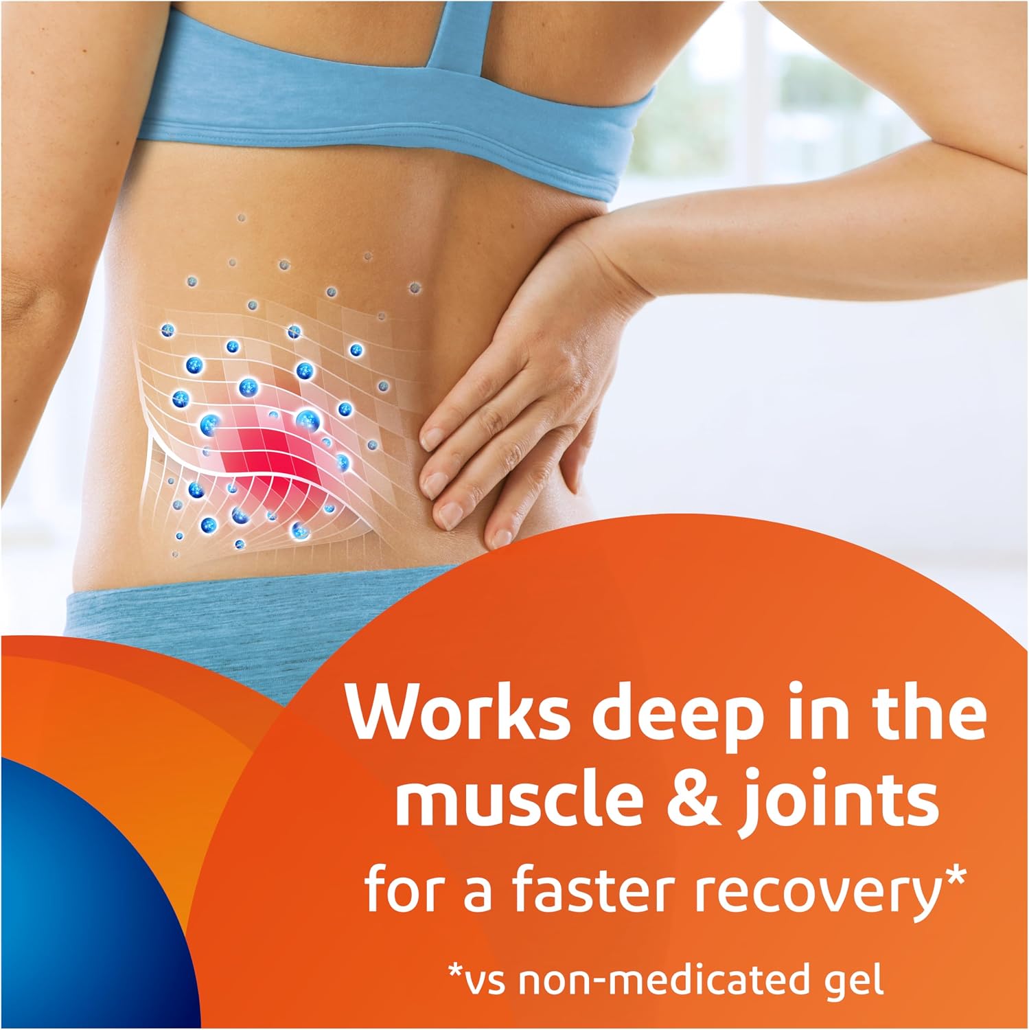 Detalle 2 de Voltarol Back & Muscle Pain Relief 1.16% Gel – Diclofenac for Muscles & Joints (100 g)