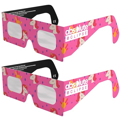 Gafas Eclipse Solar Homologadas Absolute Eclipse Pack 2 | ISO 12312-2, CE EPI
