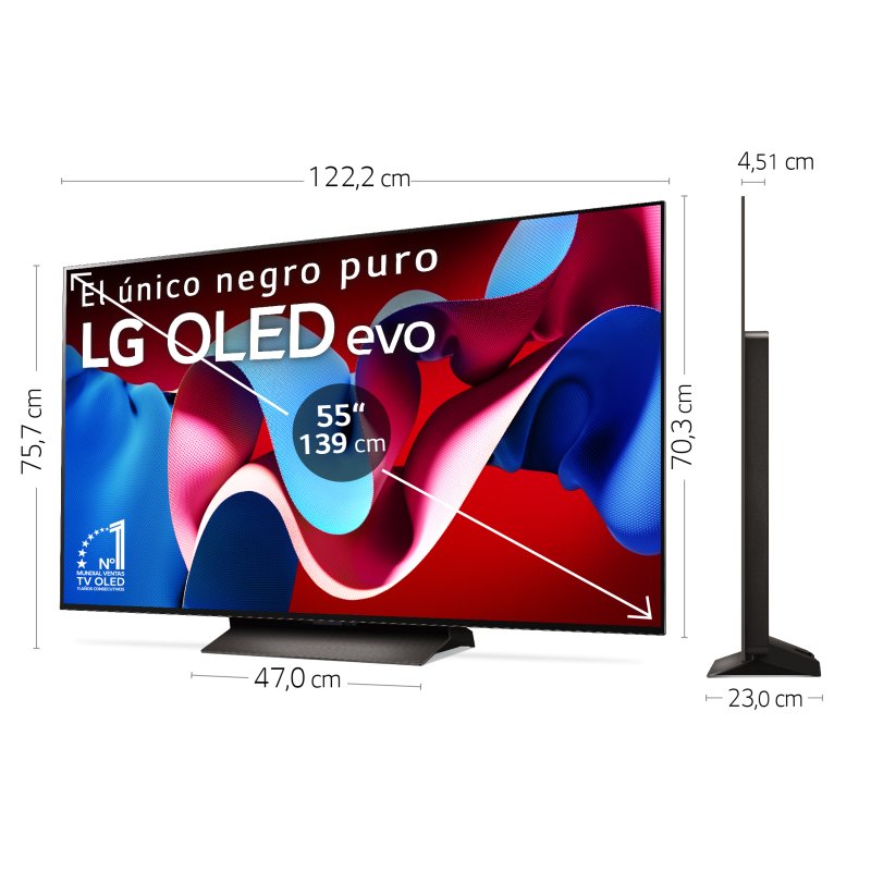 Thumbnail 3 de LG OLED55C44LA: 55 pulgadas de OLED evo 4K con webOS24 y Dolby Atmos