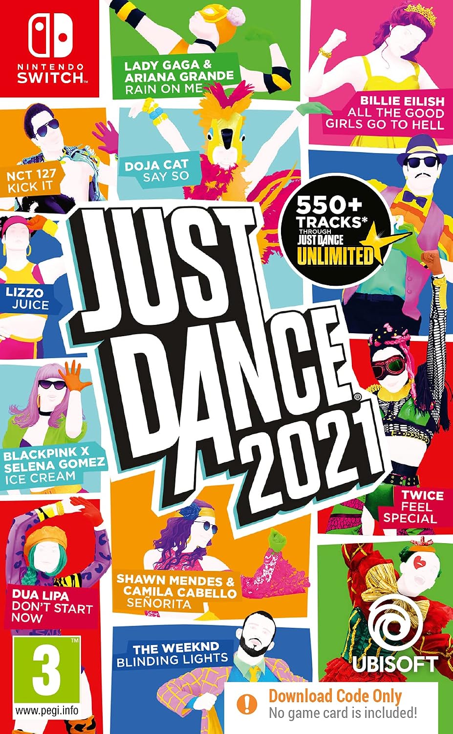 Detalle de Just Dance 2021 Nintendo Switch game