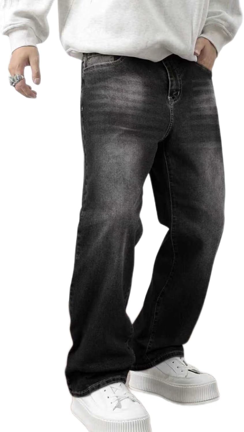 Thumbnail 3 de JMIERR Herren Baggy Jeans Y2K Denim S–3XL
