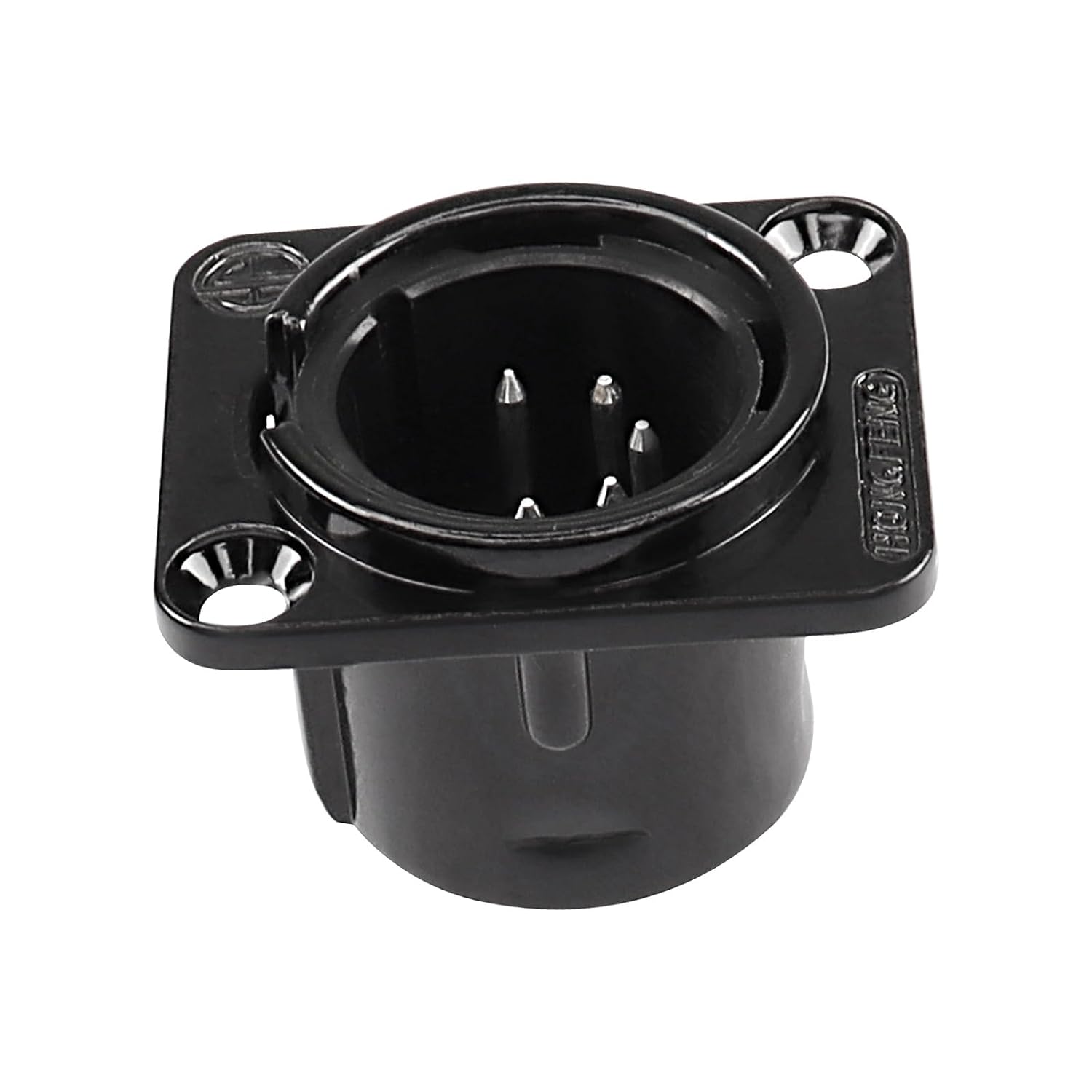 Detalle de XMSJSIY 5 Pin XLR Panel Mount Connector – 4-Pack