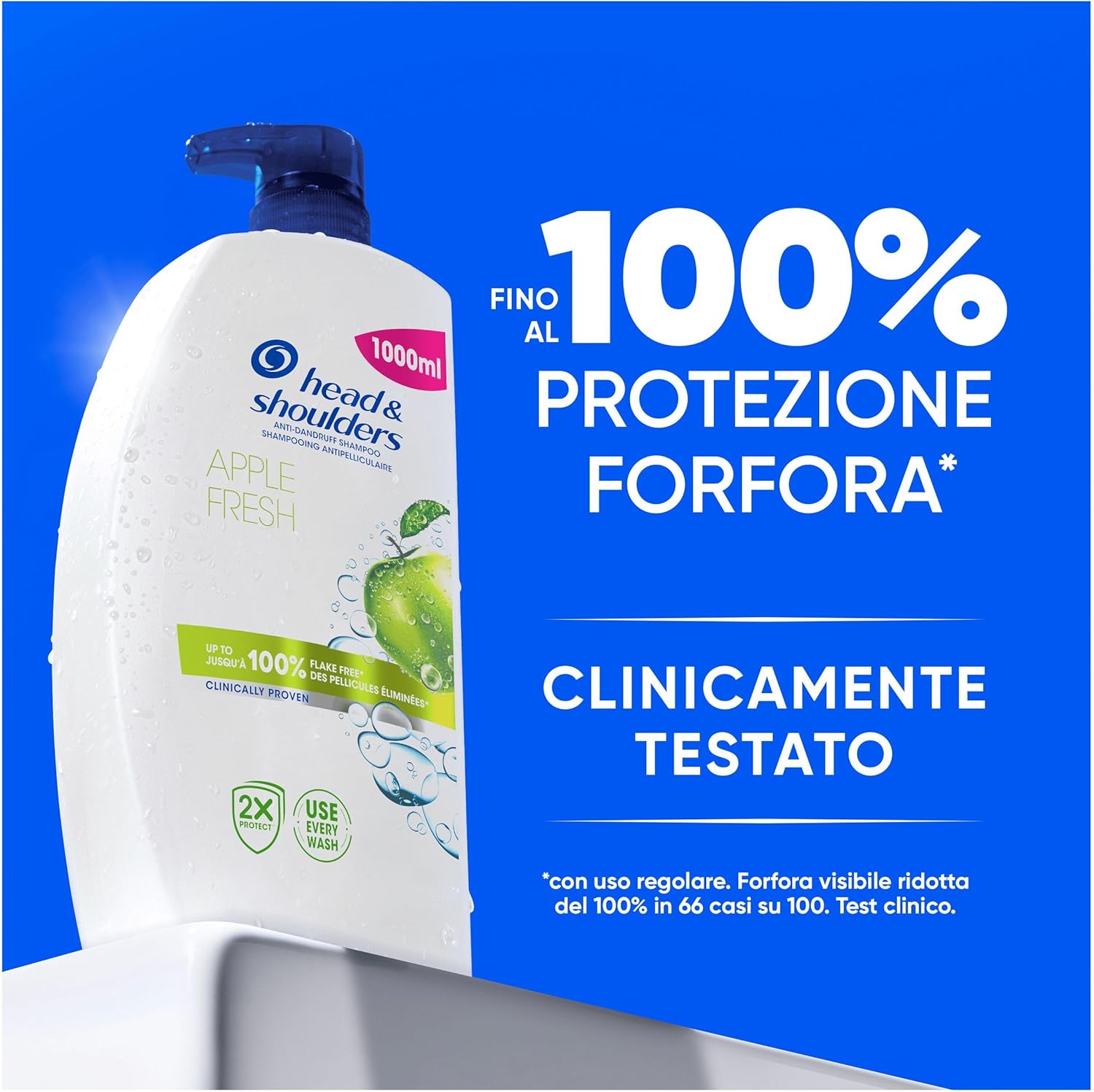 Thumbnail 1 de Head & Shoulders Apple Fresh 2x1000ML Shampoo 🍎
