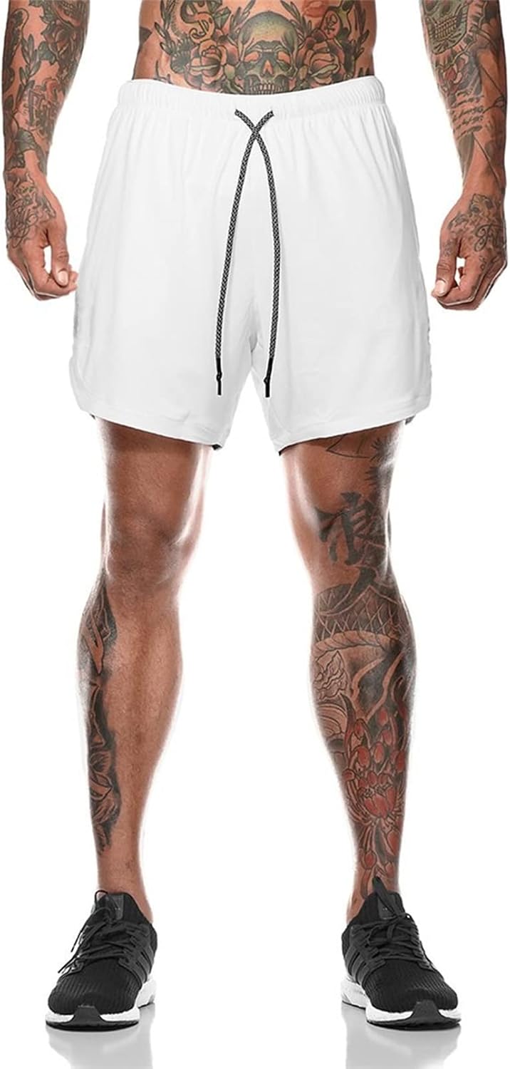 Detalle 2 de Aisprts Pantaloncini Running 2 in 1 con Tasche