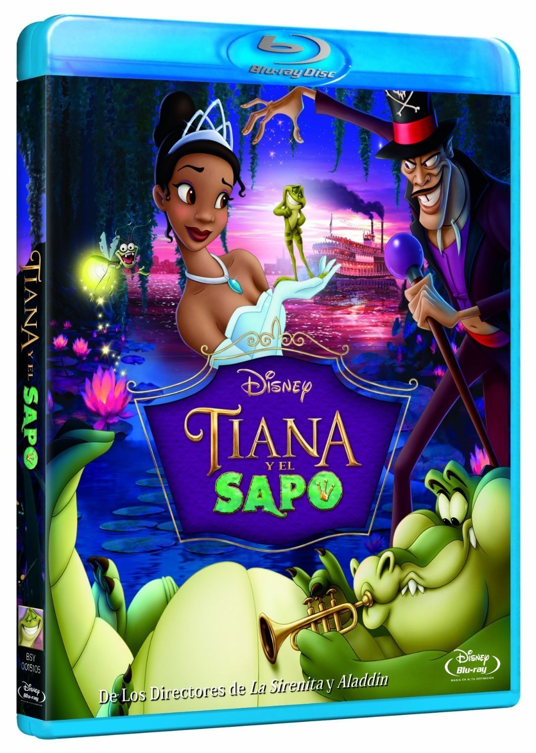 Detalle de Divisa HV Tiana y El Sapo libro infantil