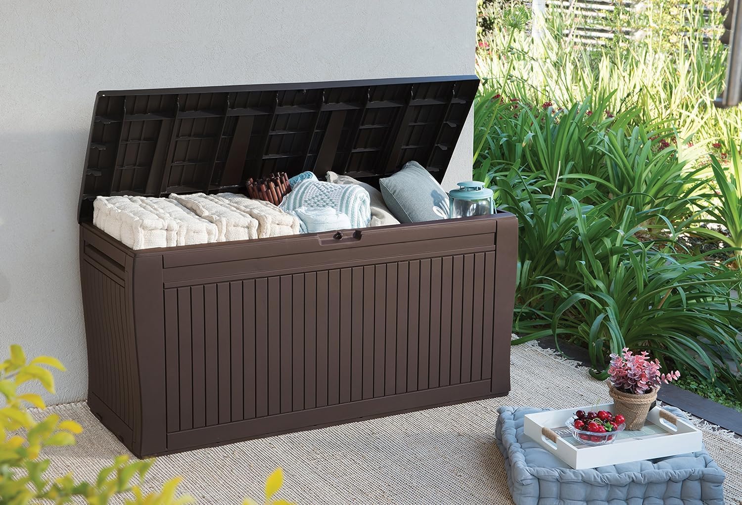Thumbnail 5 de Keter Baule Comfy Marrone 116.7x44.7x57 cm
