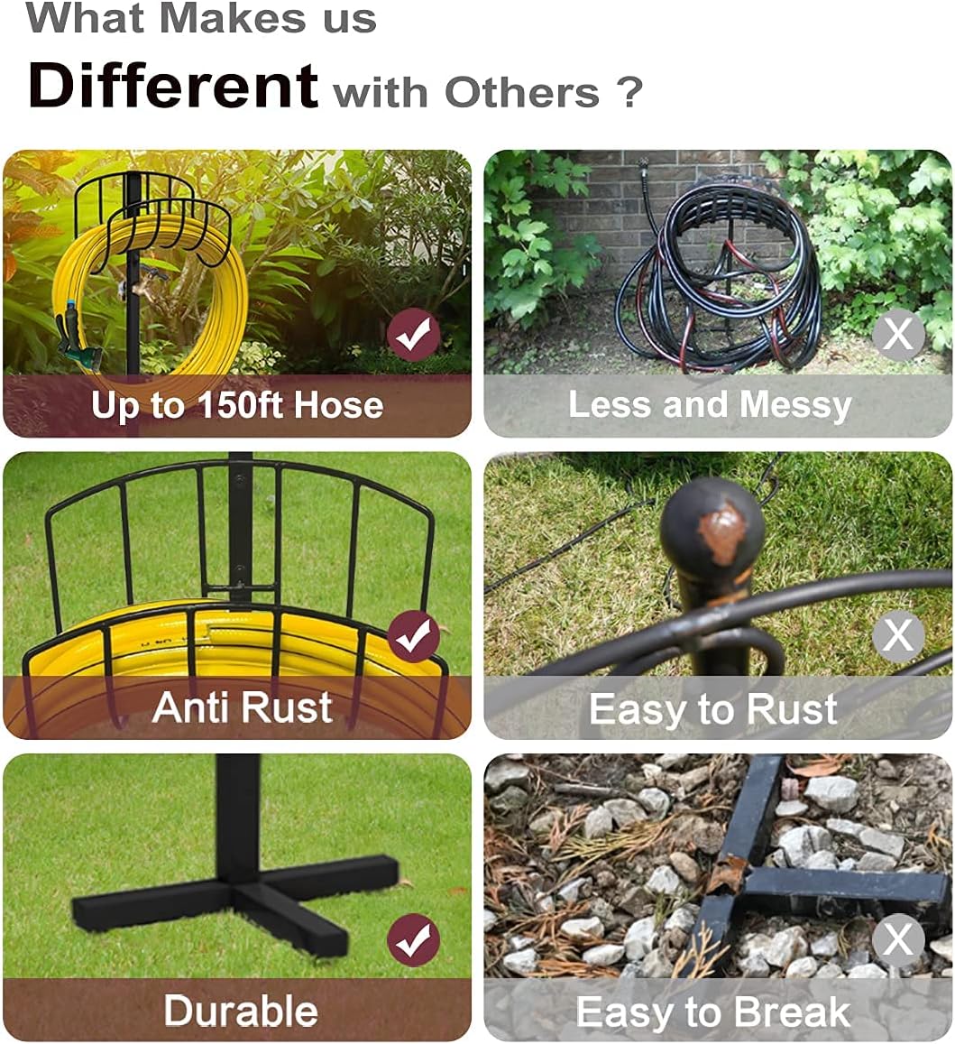 Detalle 1 de Artigarden Garden Hose Holder with Brass Faucet