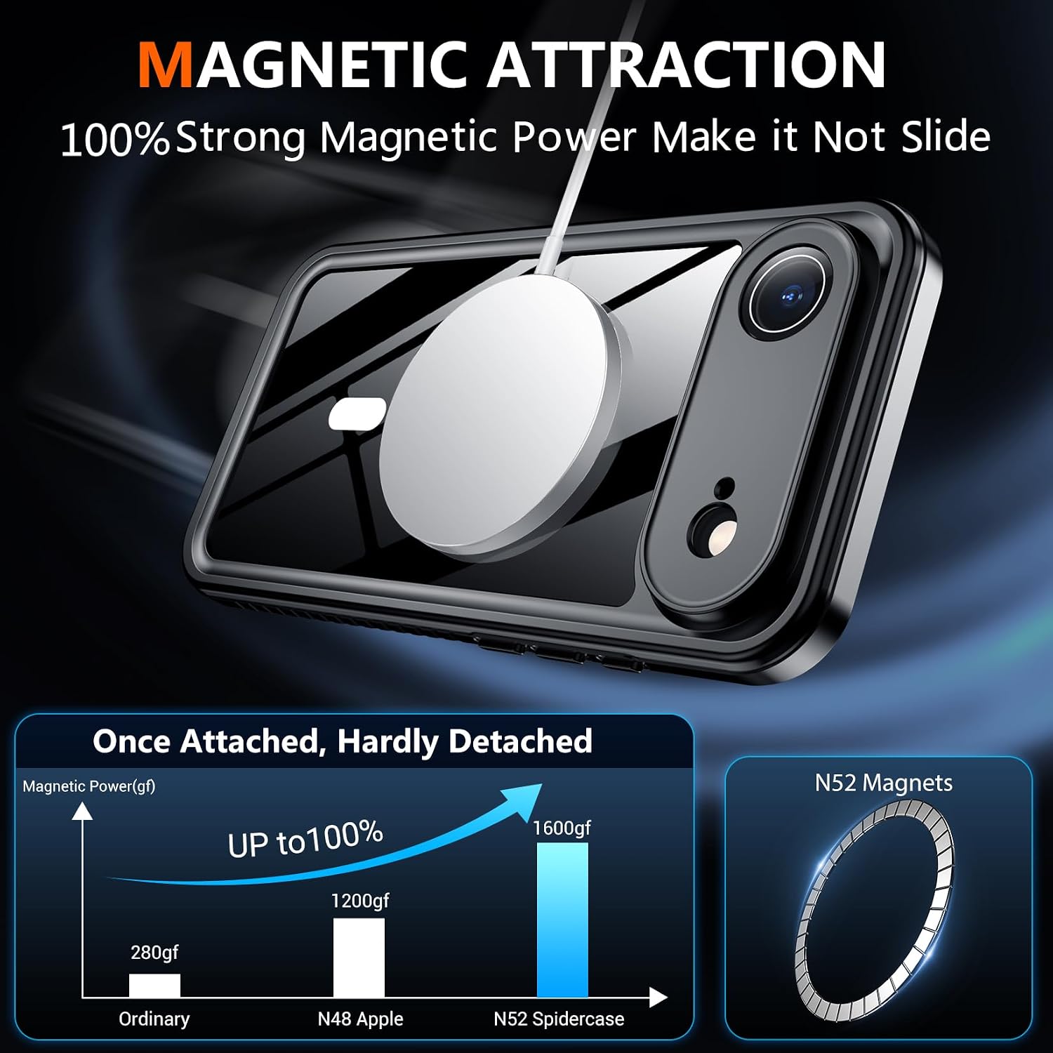Thumbnail 6 de SPIDERCASE Magnetic iPhone 17 Air 6.5" Case