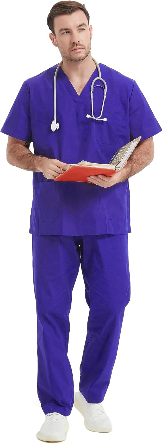 Thumbnail 6 de MIS EMIYA Scrub Set Unisex Bz-6801-6802: Set Lavoro Turquoise, M