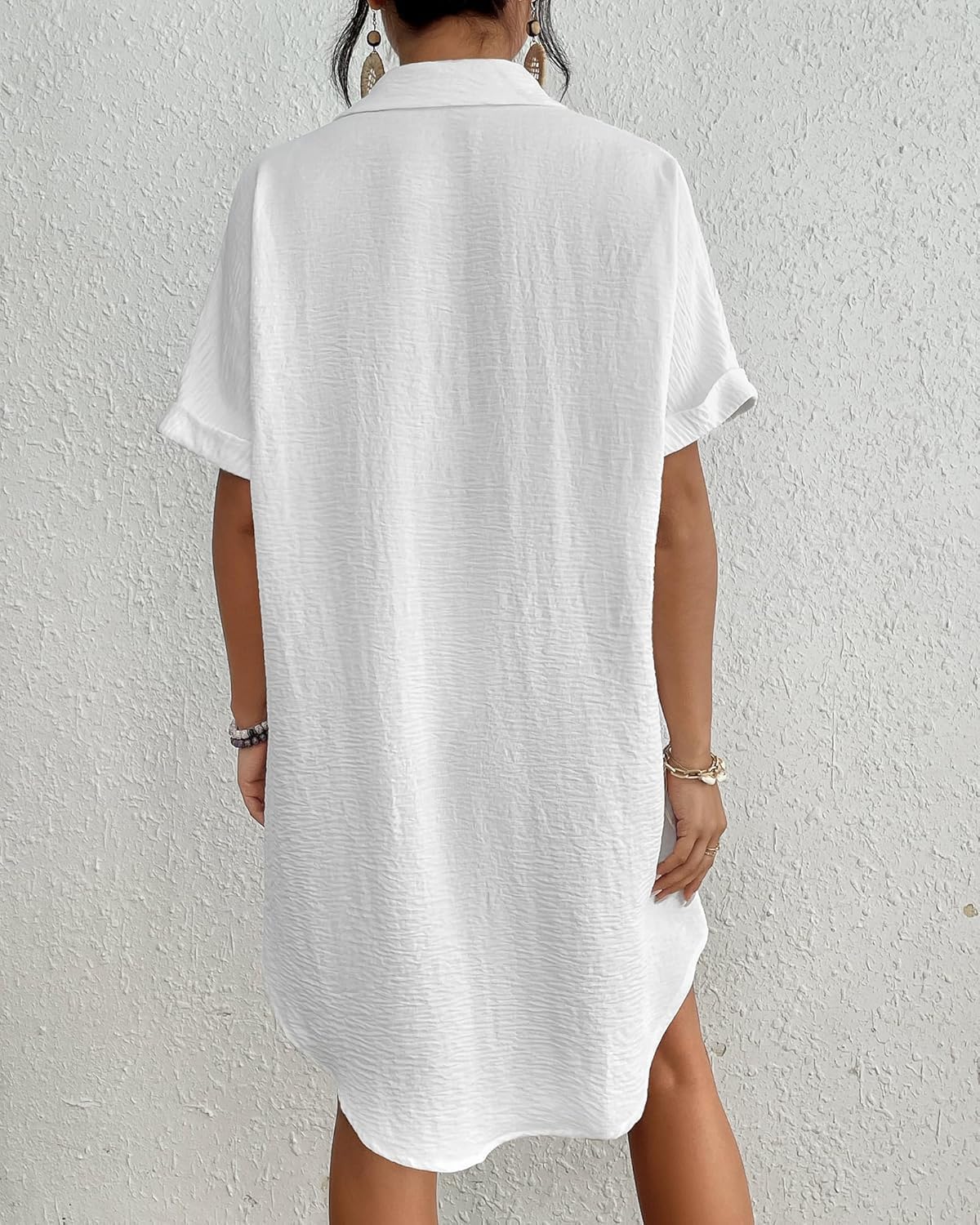 Thumbnail 4 de Bsubseach Swimsuit Coverup Shirt Dress XS–3XL