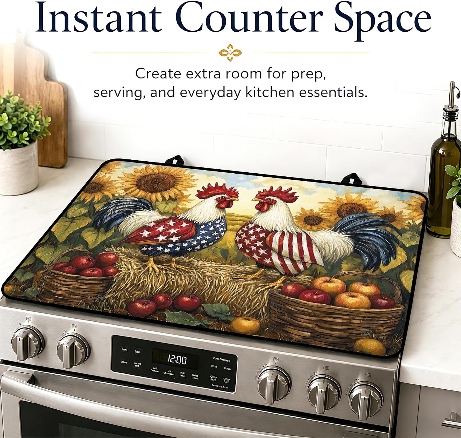 Thumbnail 6 de Electric Stove Top Cover 28 x 20 Inches
