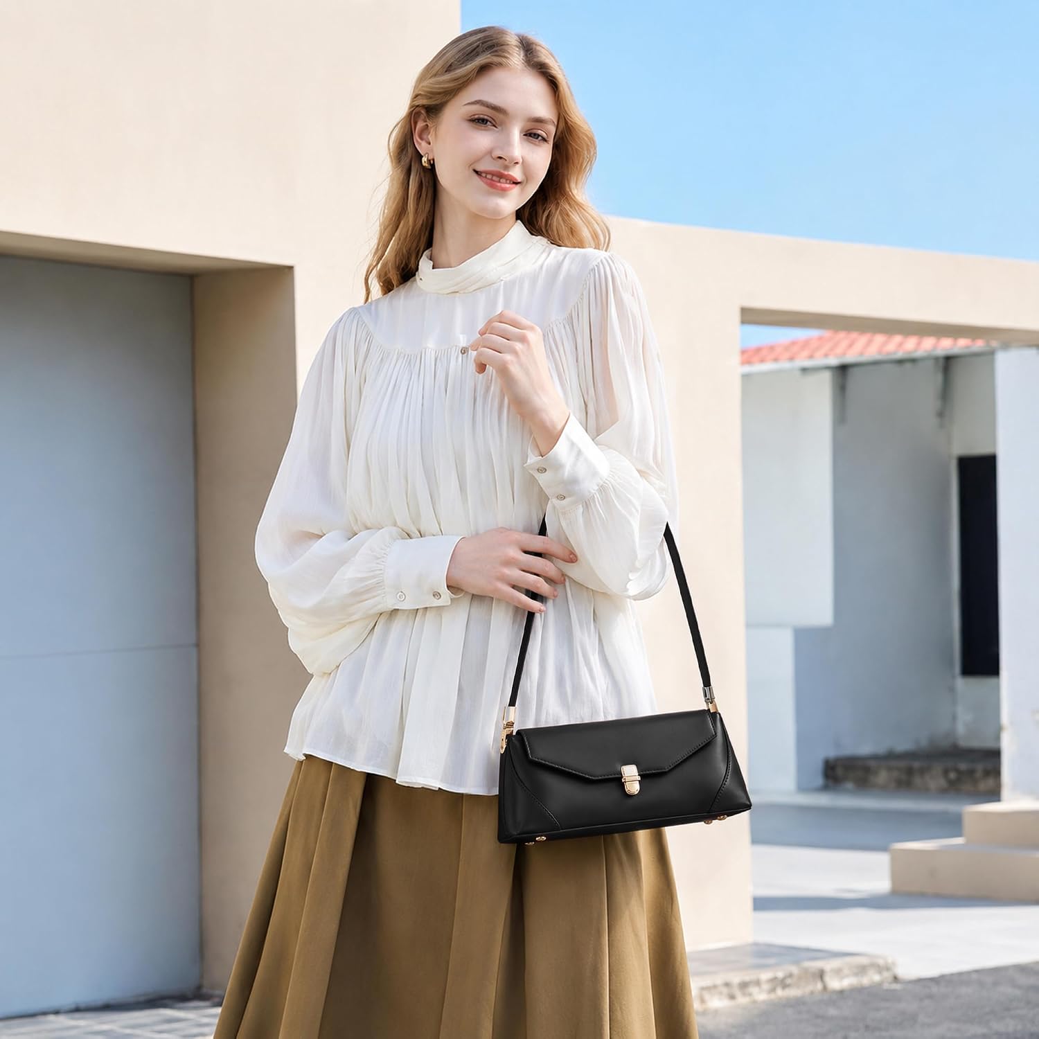 Detalle de Goinsound Shoulder Bag in PU Leather