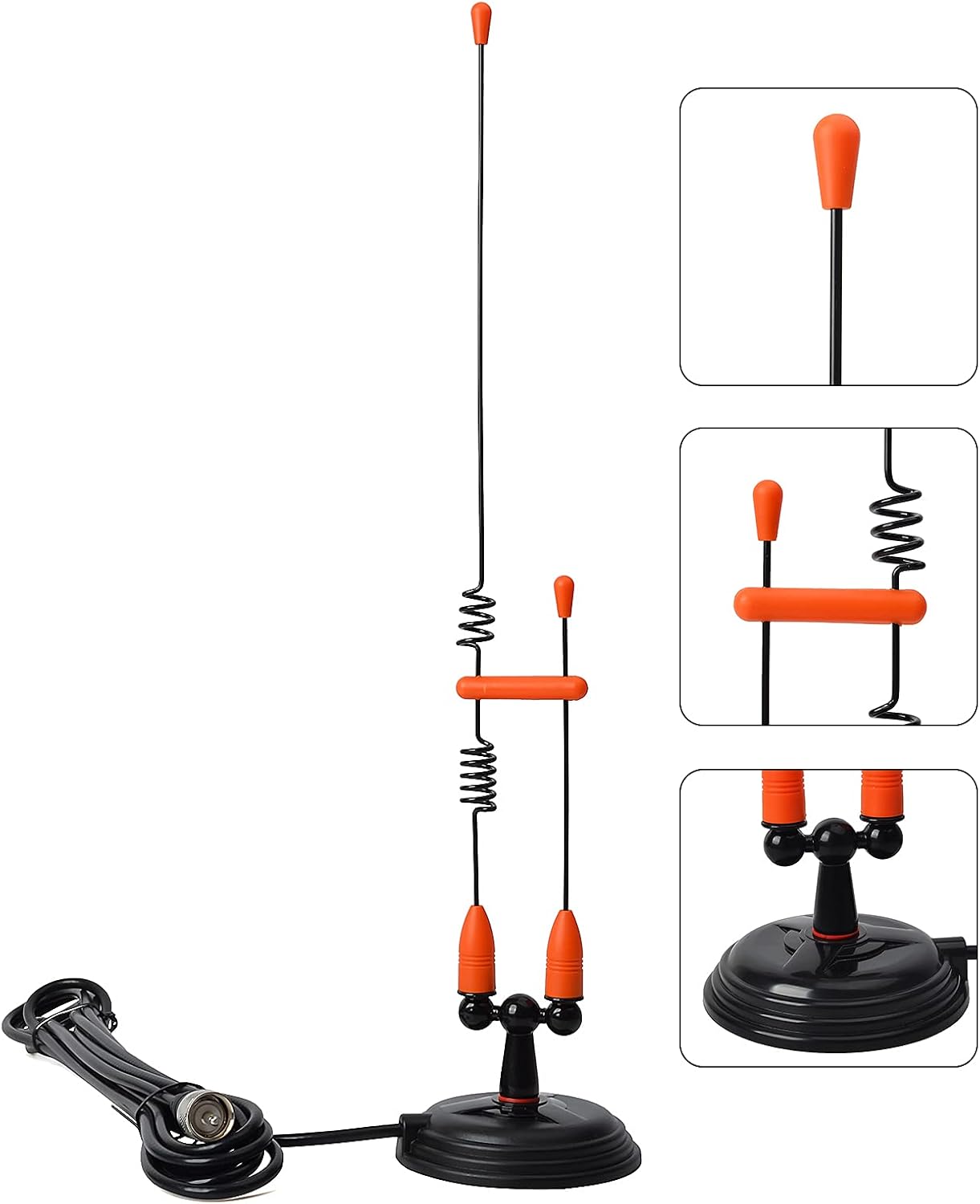 Thumbnail 6 de TWAYRDIO TW-MS10-CA Magnetic Mount Dual-Band VHF/UHF Vehicle Antenna, 4m Cable