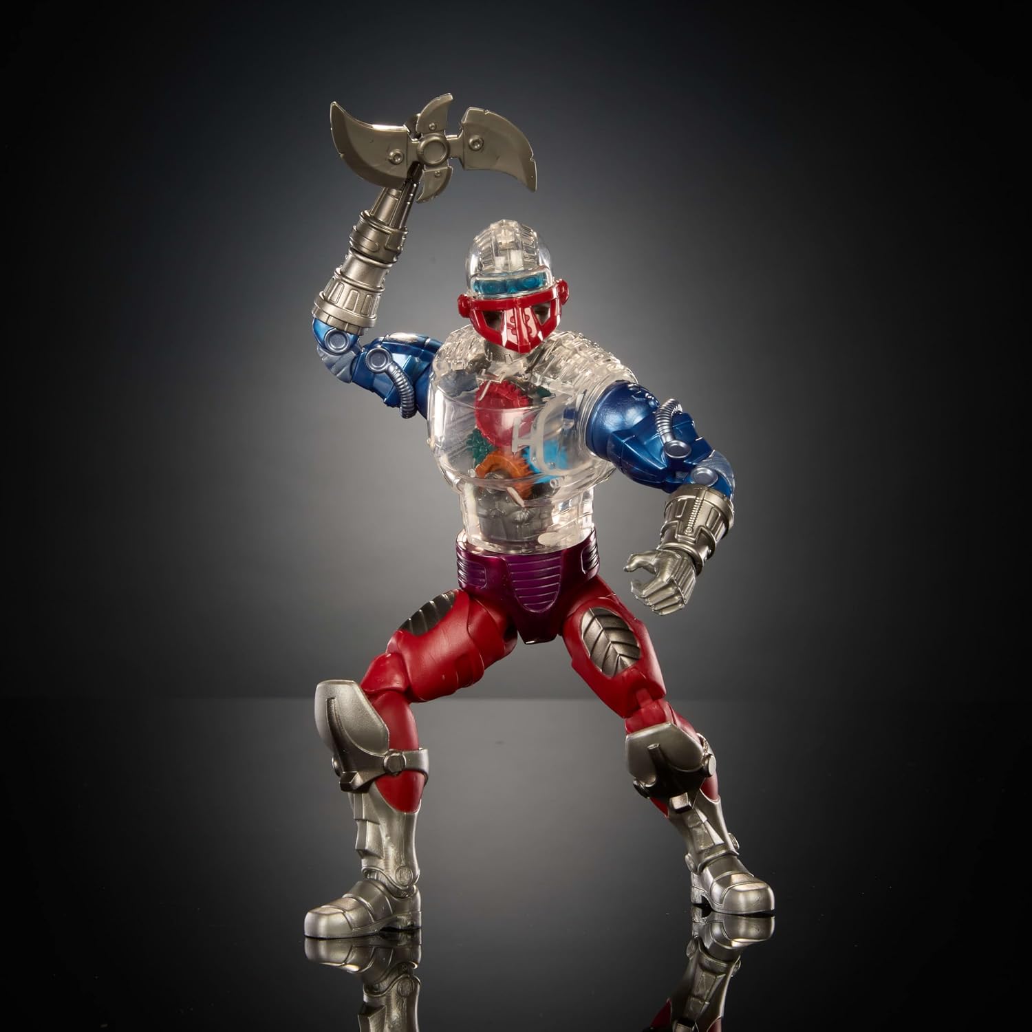 Thumbnail 2 de Masters of the Universe Masterverse Roboto Figura de acción 🤖