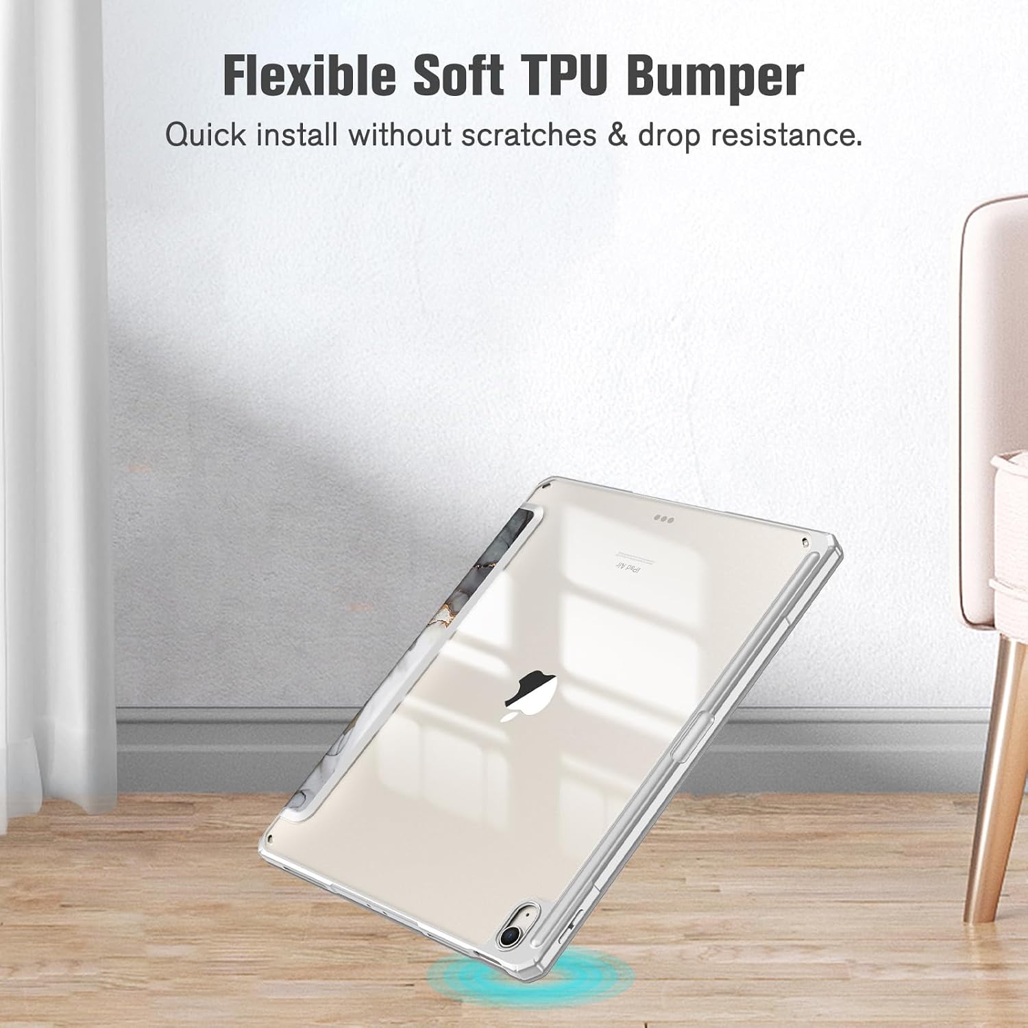 Thumbnail 6 de Fintie ハイブリッドスリムケース iPad Air 13インチ M4/M3/M2用、透明背面・Pencilホルダー付き