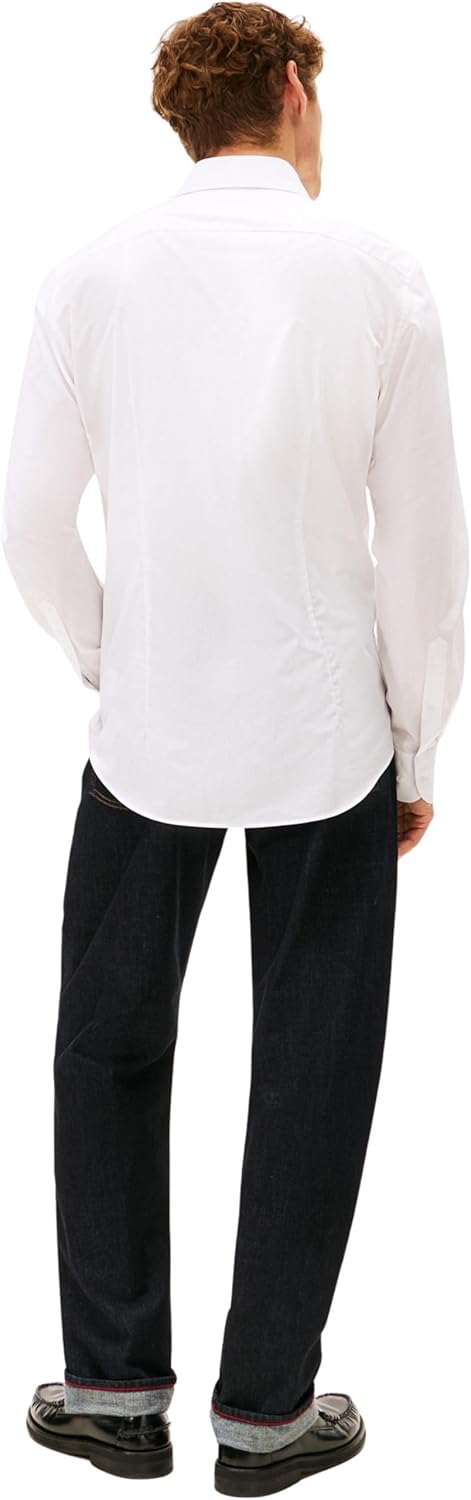 Thumbnail 1 de Tommy Hilfiger Men’s Flex Dobby SF Shirt (MW0MW41684) long-sleeve