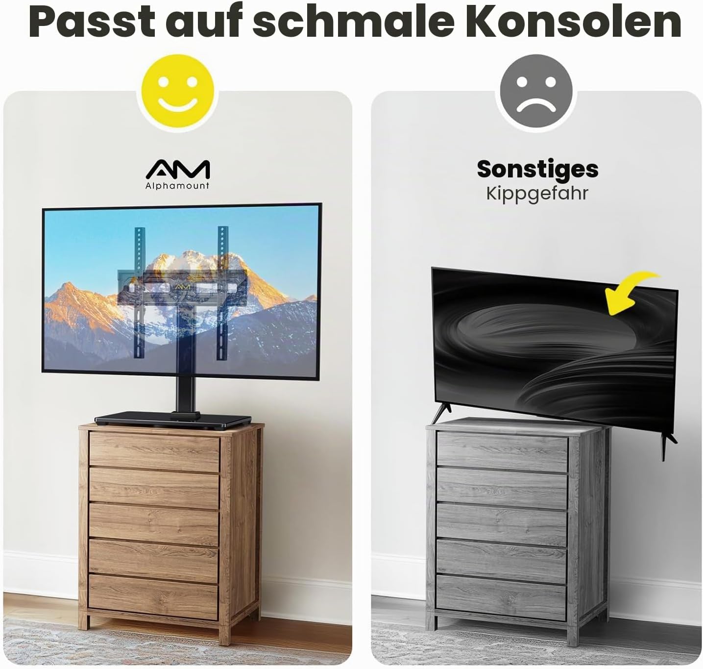 Thumbnail 6 de AM Alphamount TV-Halterung 24–60 Zoll