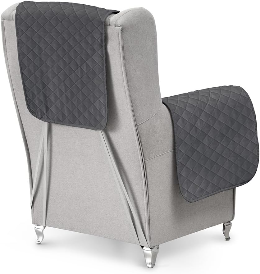 Thumbnail 3 de textil-home LUKA Copripoltrona 55 cm Grigio