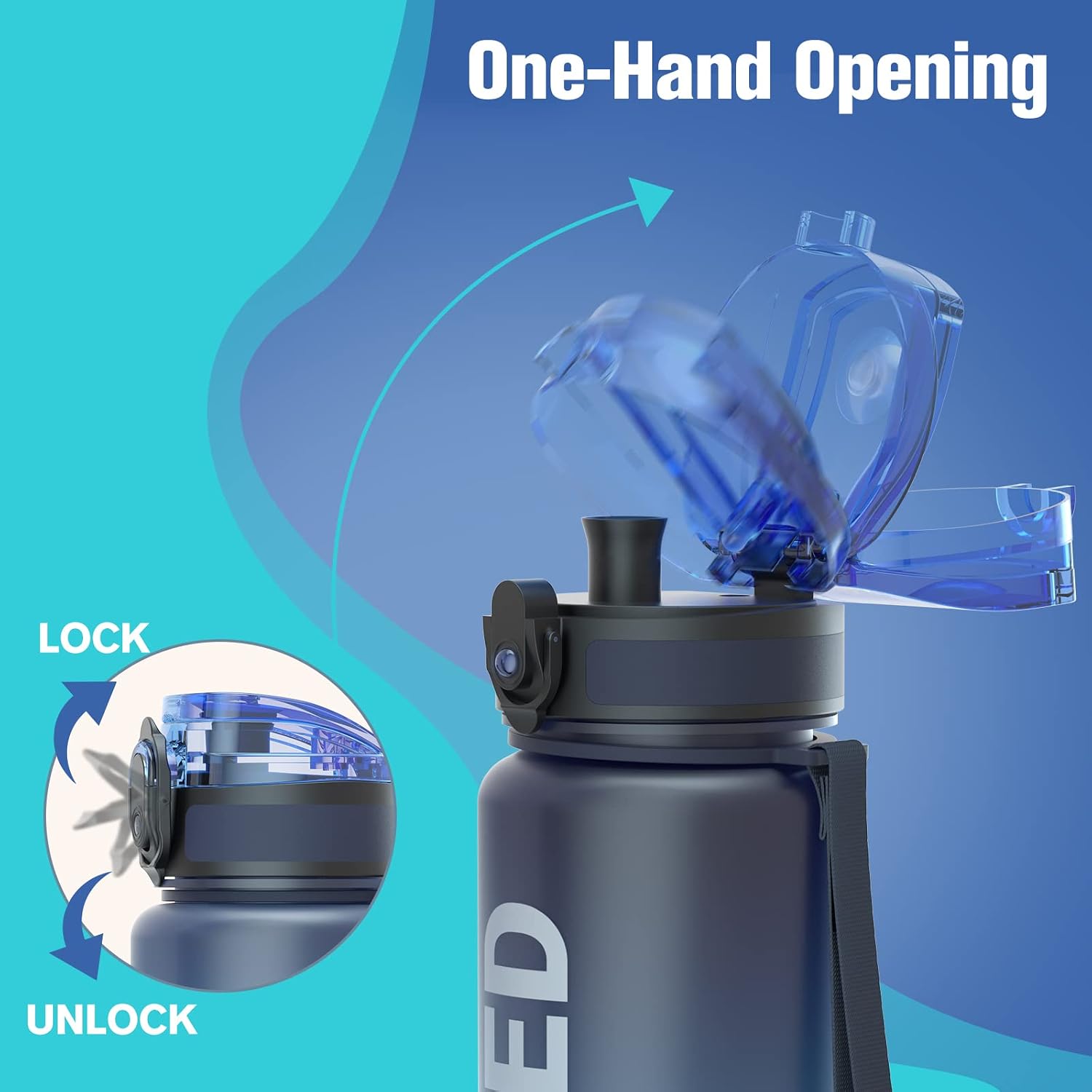 Detalle de Sahara Sailor 500ML Water Bottle ⚡