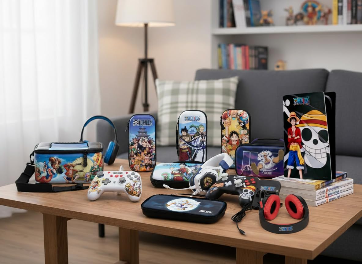 Detalle 2 de Konix One Piece Wired Controller Luffy 3 m