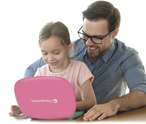 Detalle de Clementoni Sapientino - Il Mio Primo Computer Pink: Laptop educativo con 35 attività per bambini dai 5 anni