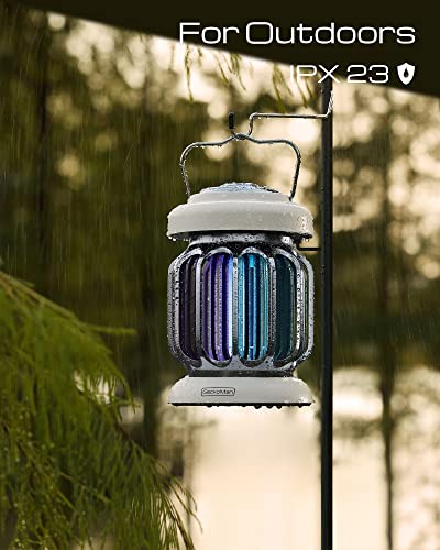Detalle de GeckoMan Spettro Ibrido: Lampada Antizanzare da Esterno e Interno – Dal tramonto all'alba, 1-Pack