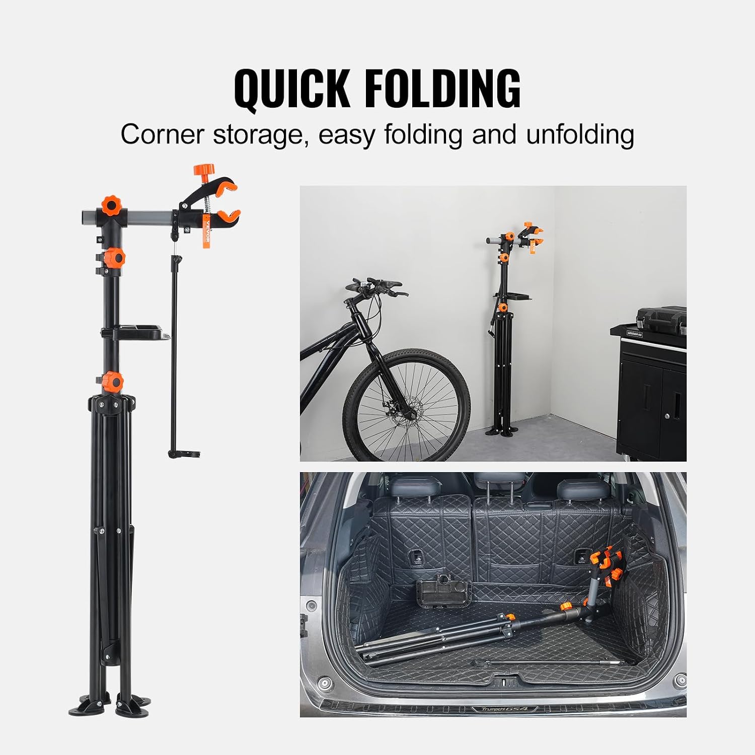 Detalle 2 de VEVOR Fahrradreparaturständer 36,3 kg