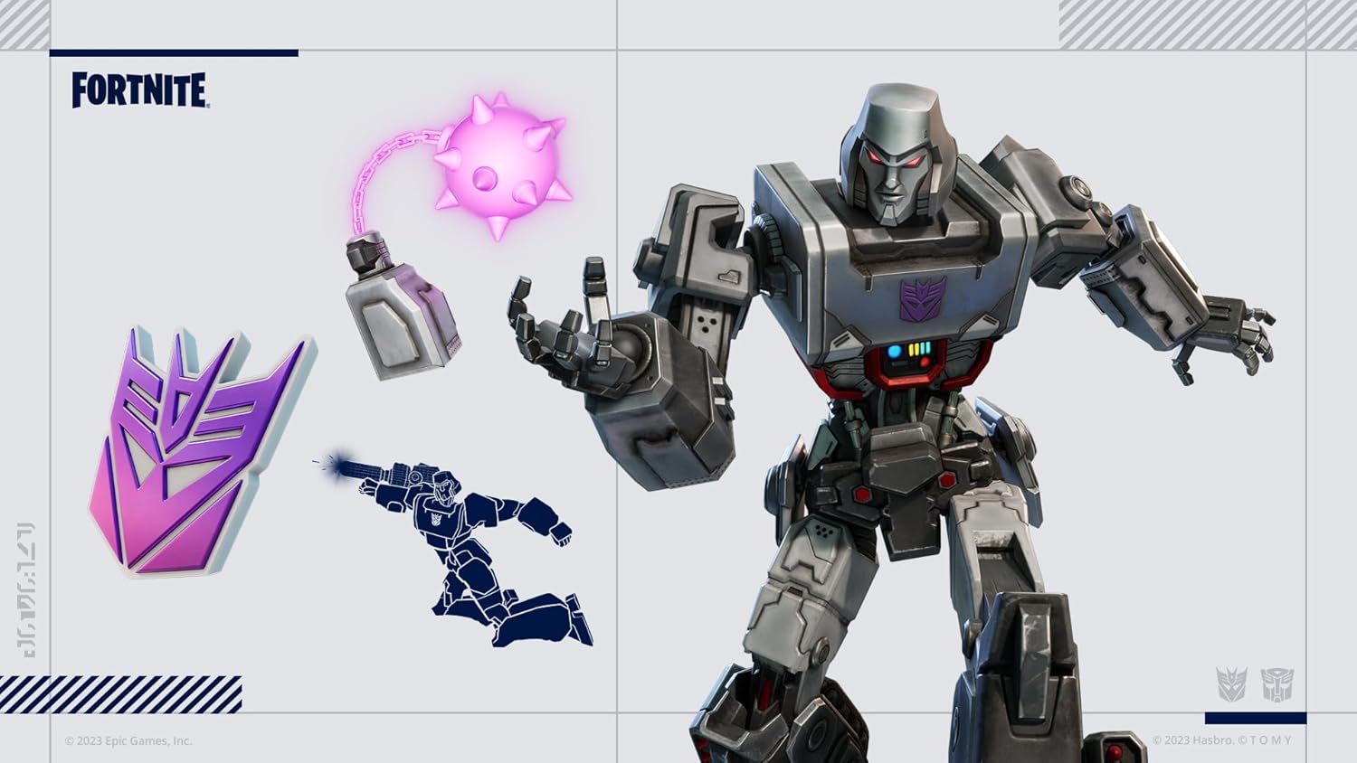Detalle 2 de Fortnite Transformers Pack (PS4) – Game Download Code in Box