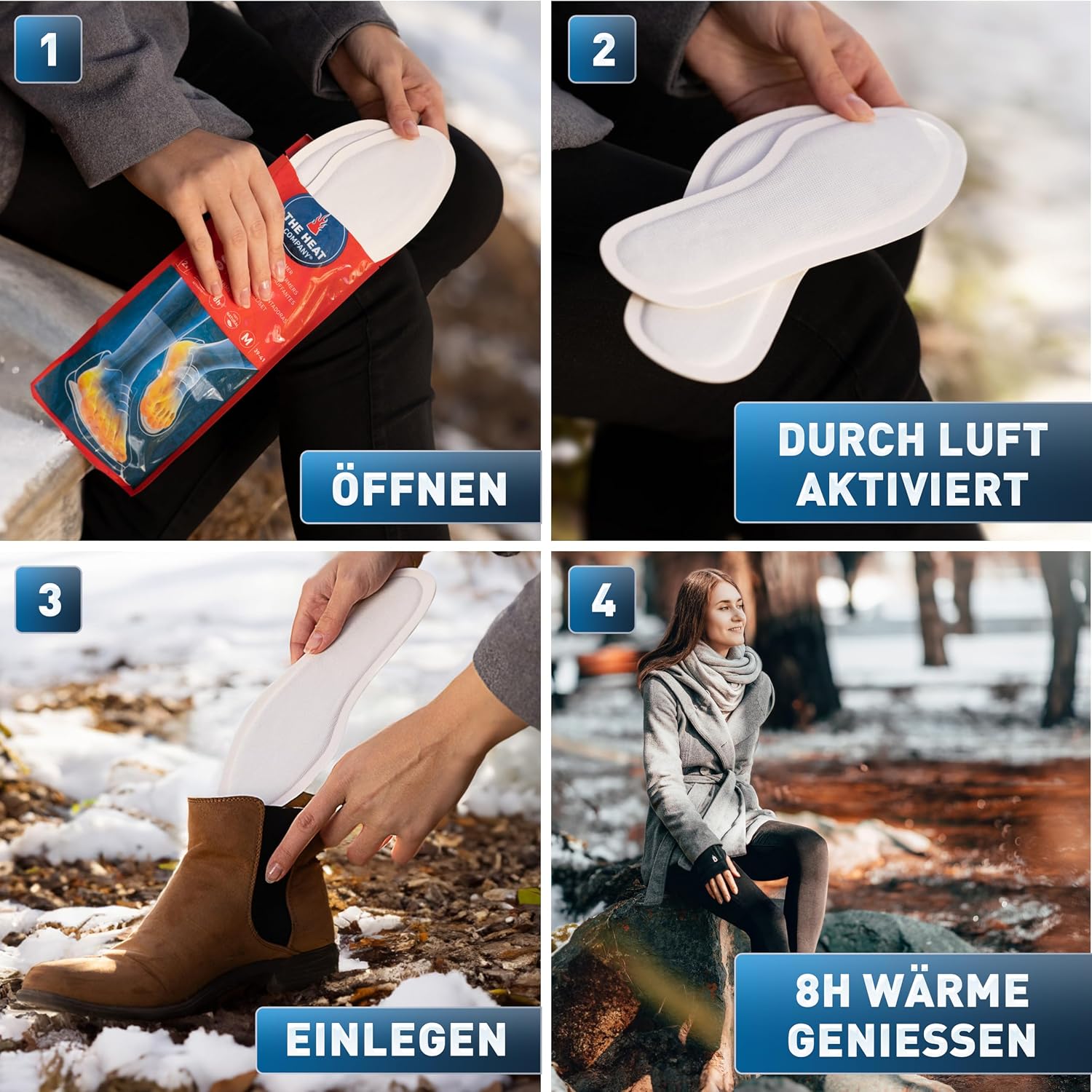 Thumbnail 2 de THE HEAT COMPANY Sohlenwärmer 10 Paar – Wärmesohlen für Schuhe