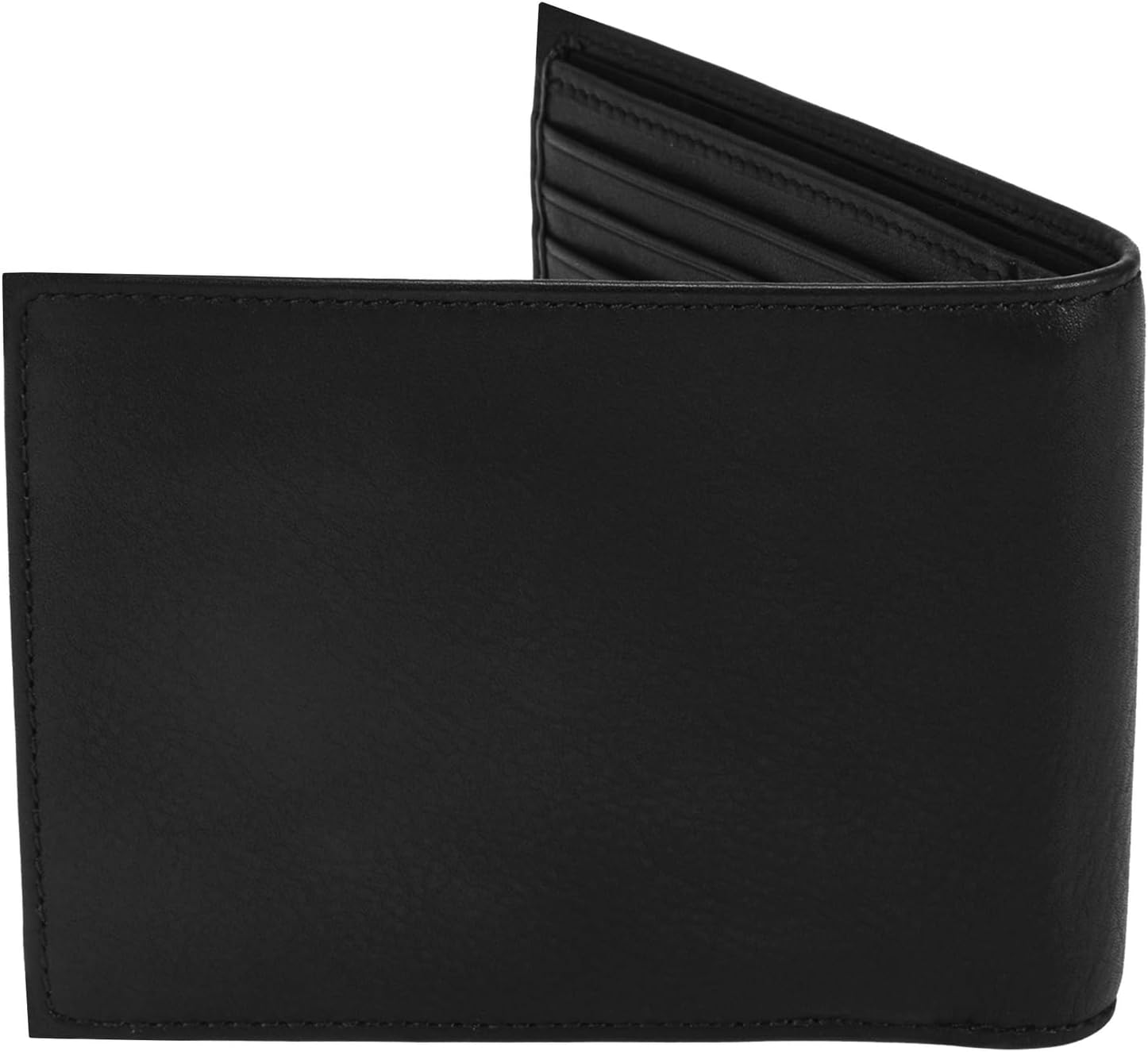 Detalle 2 de BOSS Randy 4 CC Coin Wallet Black – Portafoglio in pelle