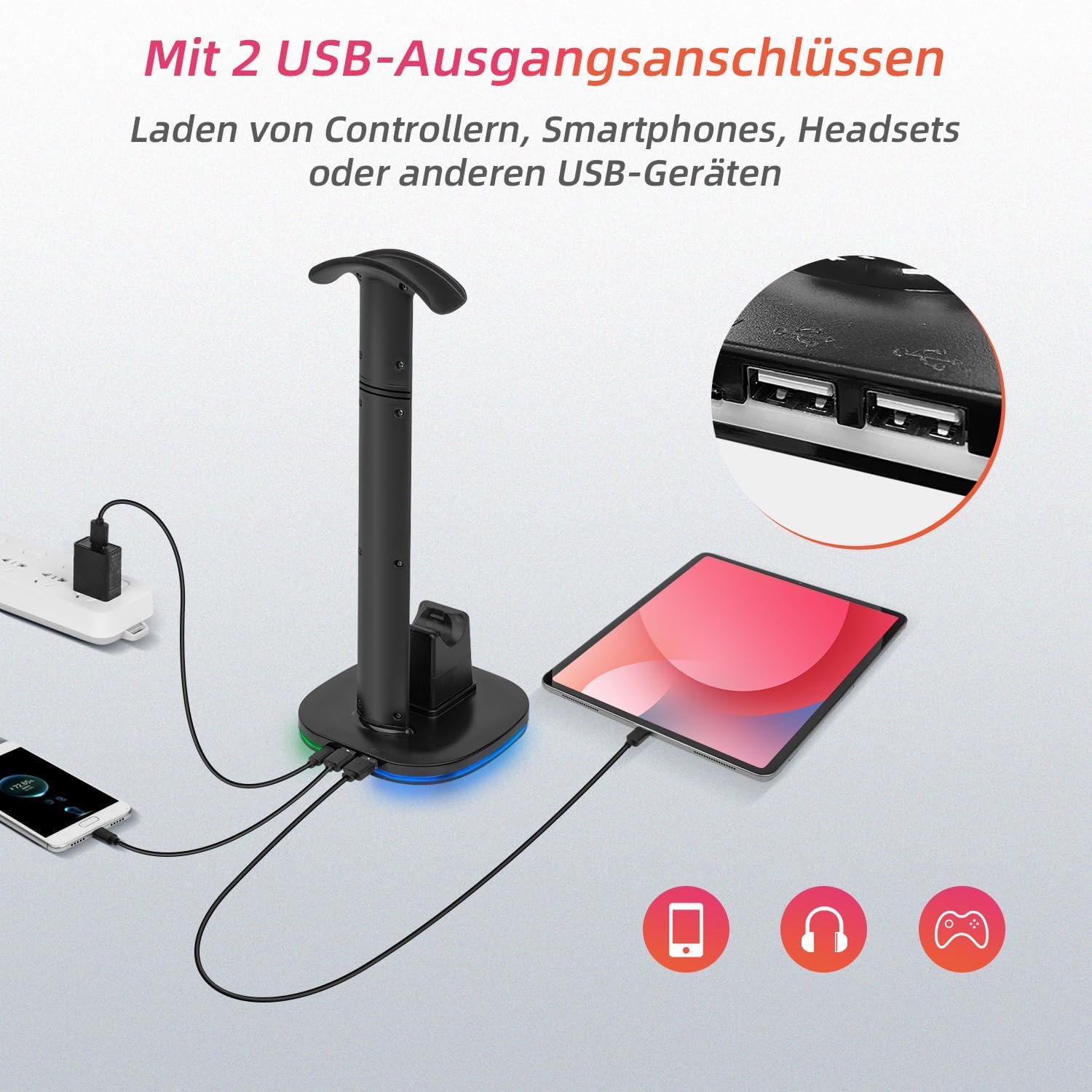 Thumbnail 5 de Controller-Ladestation für PS5 DualSense Dock