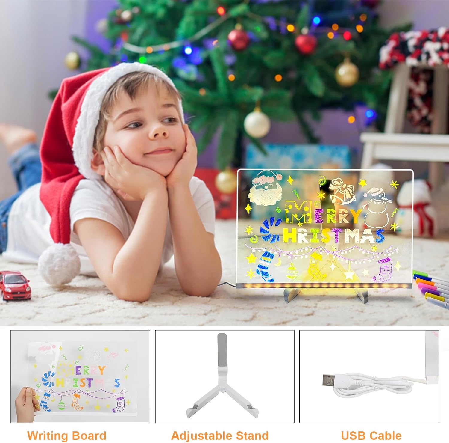 Thumbnail 6 de Tablero acrílico luminoso LED 30x20 cm