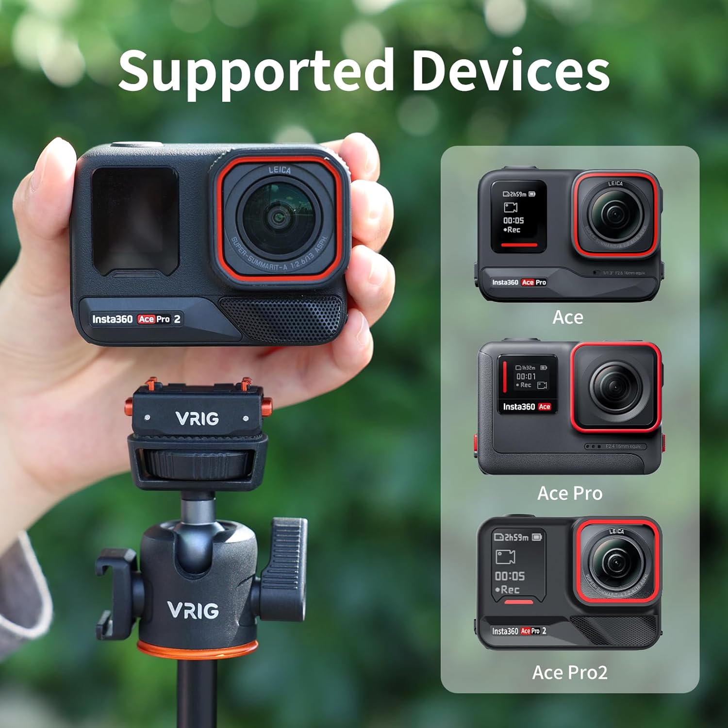 Thumbnail 1 de VRIG Magnetische Halterung für Insta360 Ace