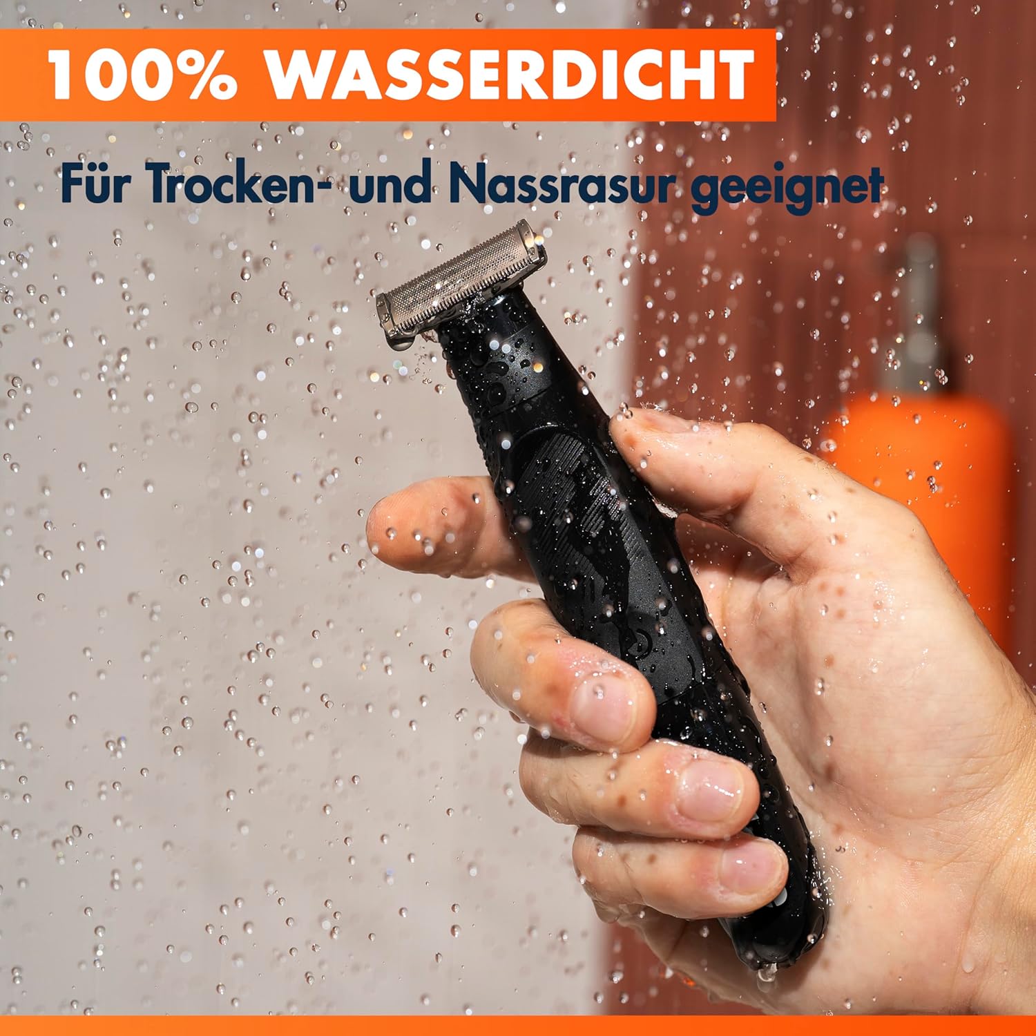 Thumbnail 5 de Gillette Fusion One Hybrid Rasierer für Herren – elektrisch zum Rasieren & Barttrimmen, wasserdicht, inkl. Aufsätze