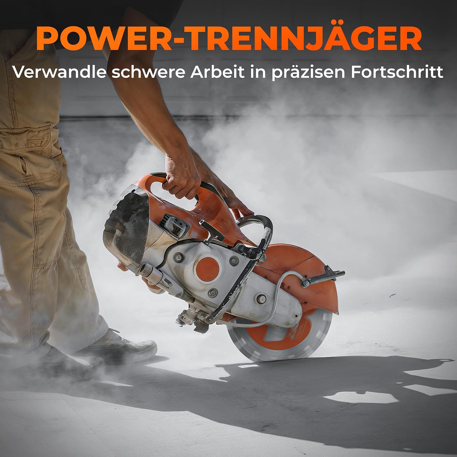 Thumbnail 6 de BAUBECK Diamantscheiben 230 mm – 2 Stück für Stein und Beton, robuste Trennscheibe für Winkelschleifer