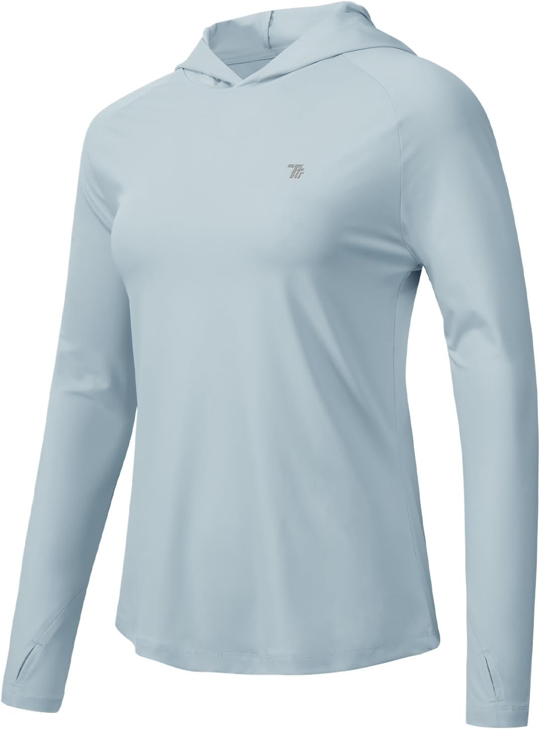 Detalle de TBMPOY Women's Sun Protection Hoodie, UPF 50+
