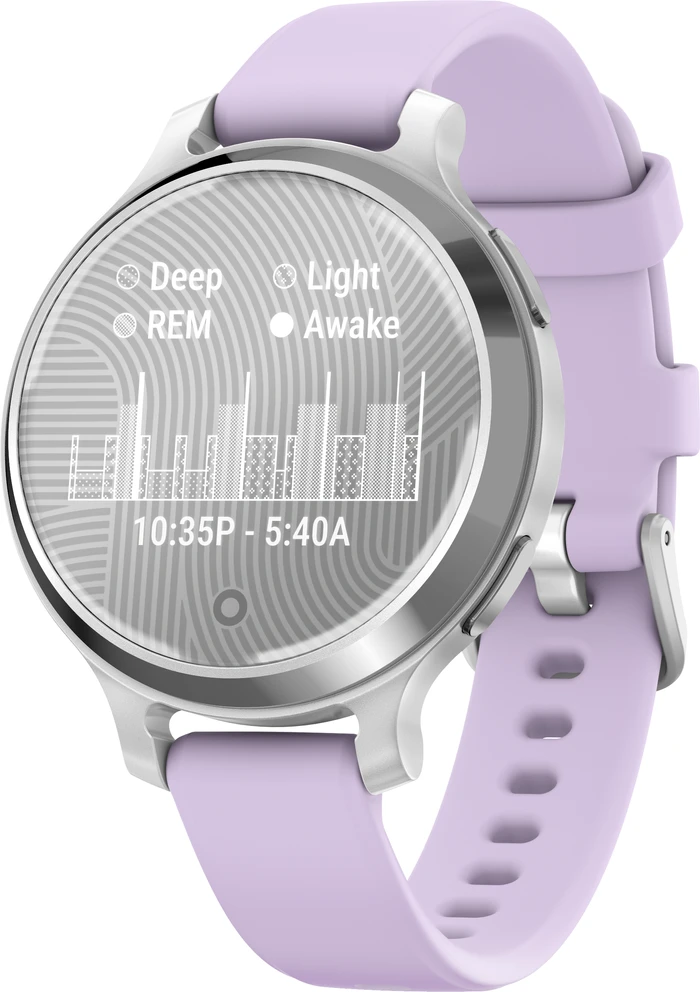 Thumbnail 9 de Garmin Lily 2 Active Silber/Lila – Kleine Smartwatch mit GPS, Herzfrequenz & Training Coach