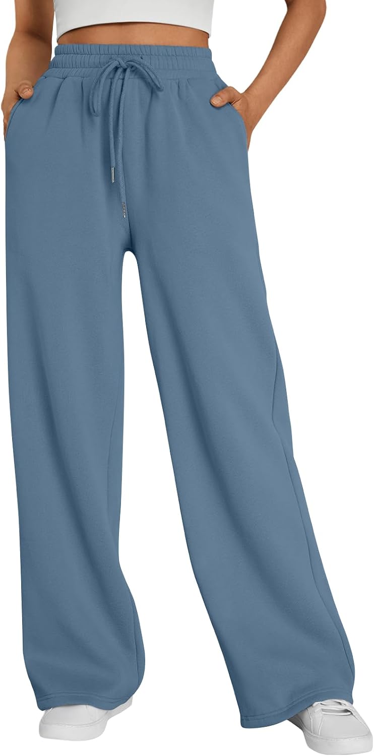 Detalle 2 de Trendy Queen Wide Leg Fleece-Lined Joggers