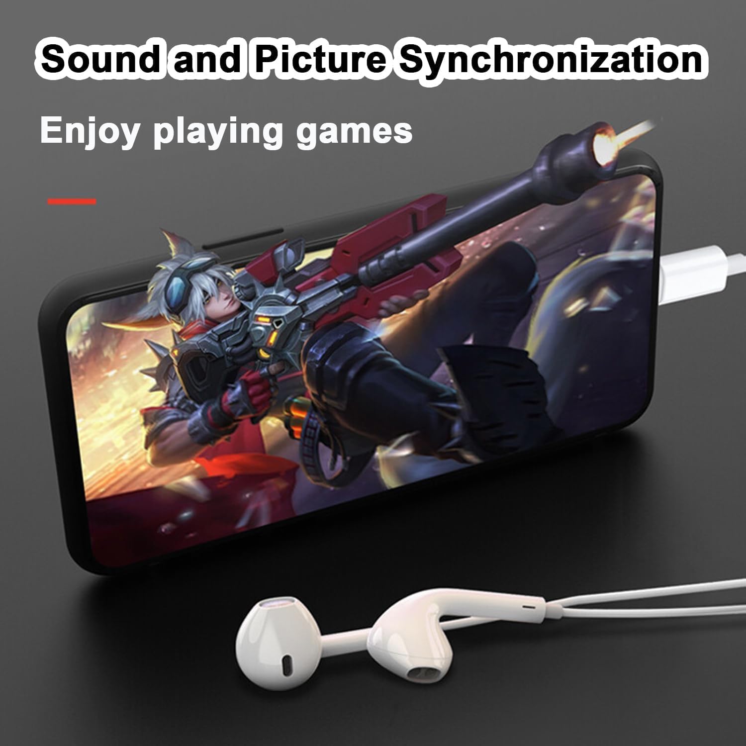 Thumbnail 1 de 2 Pack Écouteurs USB-C pour iPhone et appareils USB-C — Intra-auriculaires avec micro et contrôle du volume