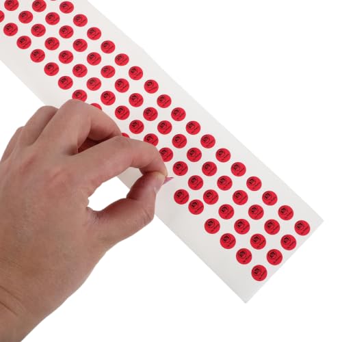 Detalle de WESIEVYA 400 Pcs Blocked Vinyl Webcam Covers – Ultra-Thin 1 cm Removable Privacy Stickers