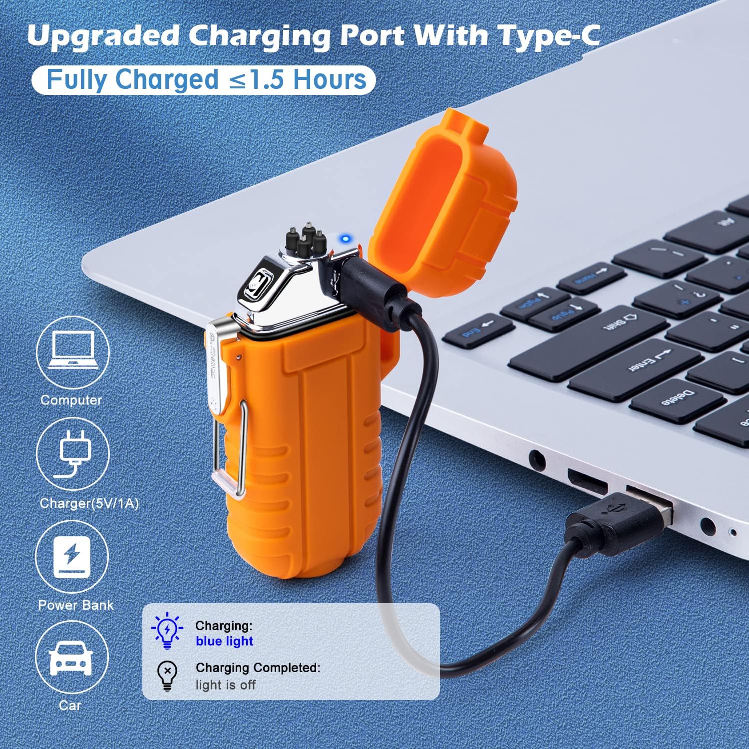 Thumbnail 2 de LCFUN Electric USB C Lighter 220 mAh