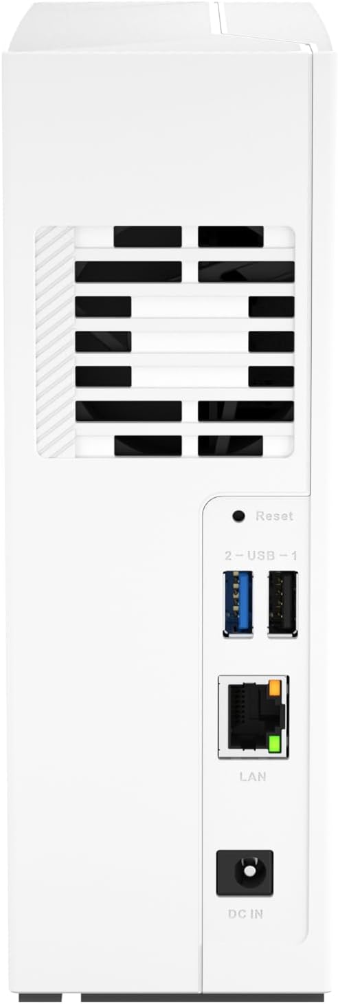 Detalle de QNAP TS-133 – serwer NAS z Ethernetem, AI-NPU i funkcjami bezpieczeństwa